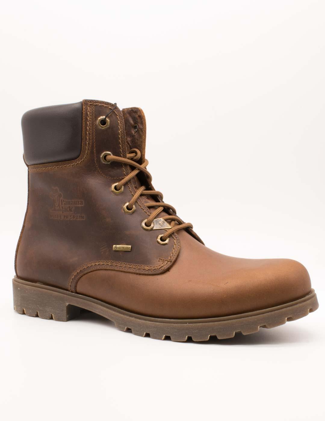 Bota Panama Jack Panama 03 Gtx C1 Napa Grass Cuero de Hombre