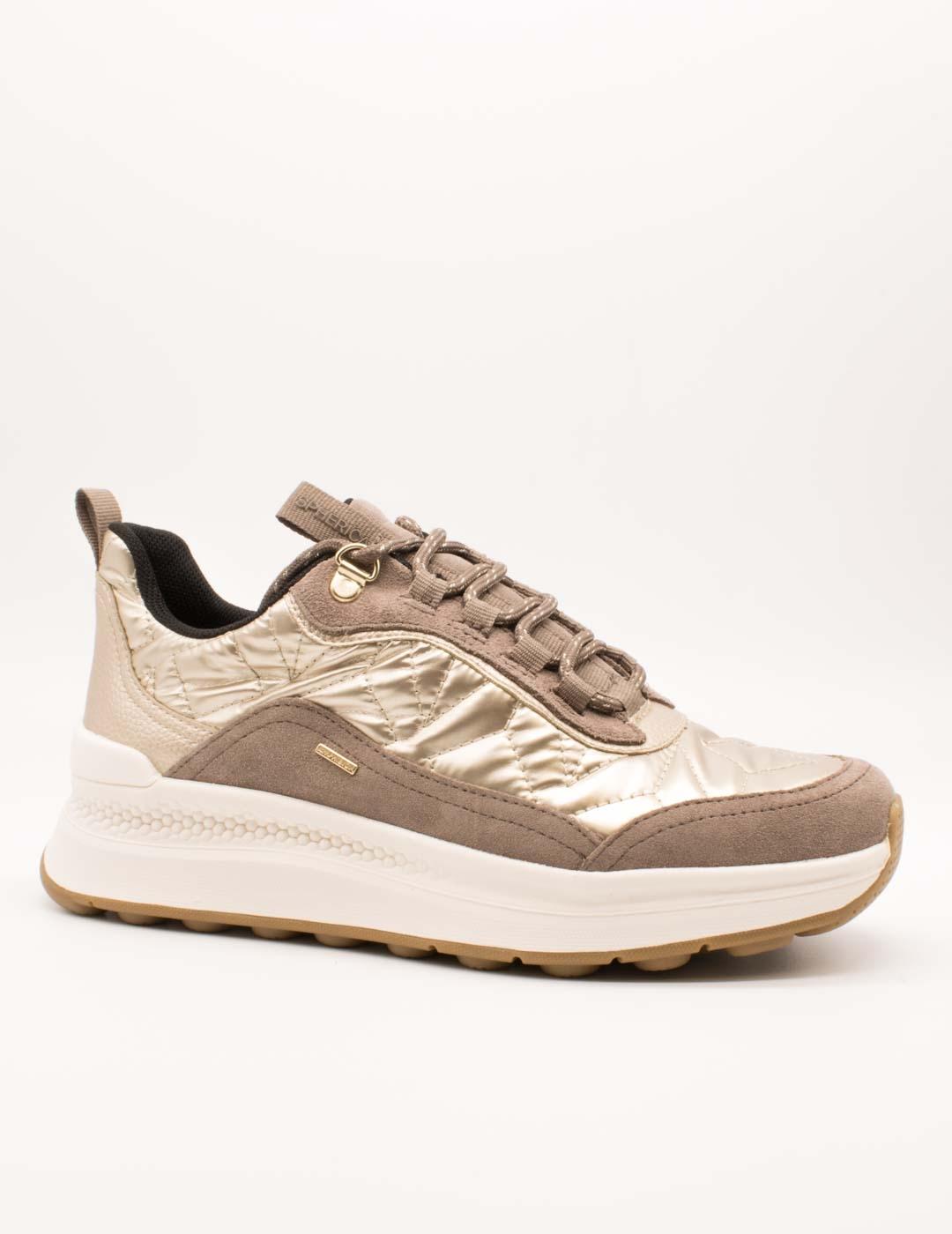 Deportivo Geox D46WPD 0FU22 C6172 Spherica Taupe de Mujer