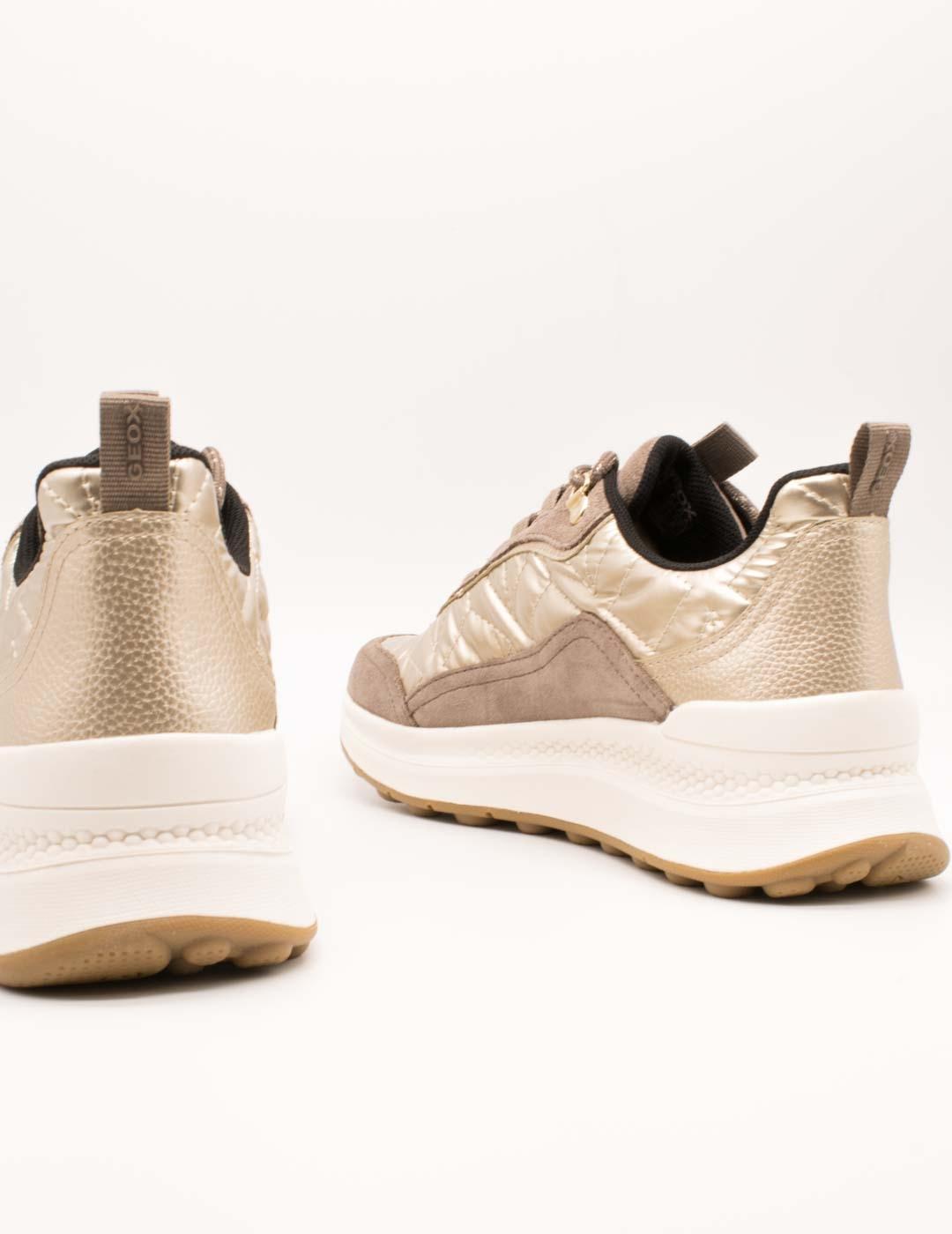 Deportivo Geox D46WPD 0FU22 C6172 Spherica Taupe de Mujer