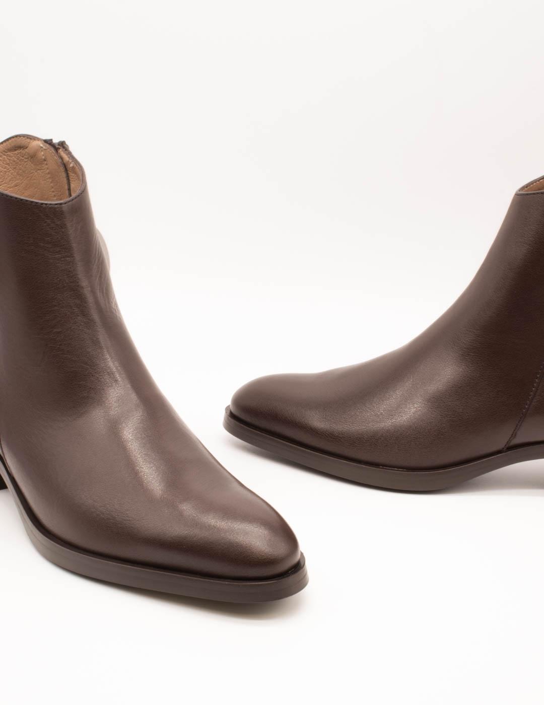 Botín Wonders D-1801 Isy Testa Marrón de Mujer