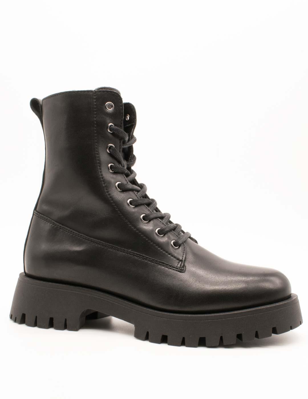 Botín Mesquita 3060 Pulido Negro Mate de Mujer