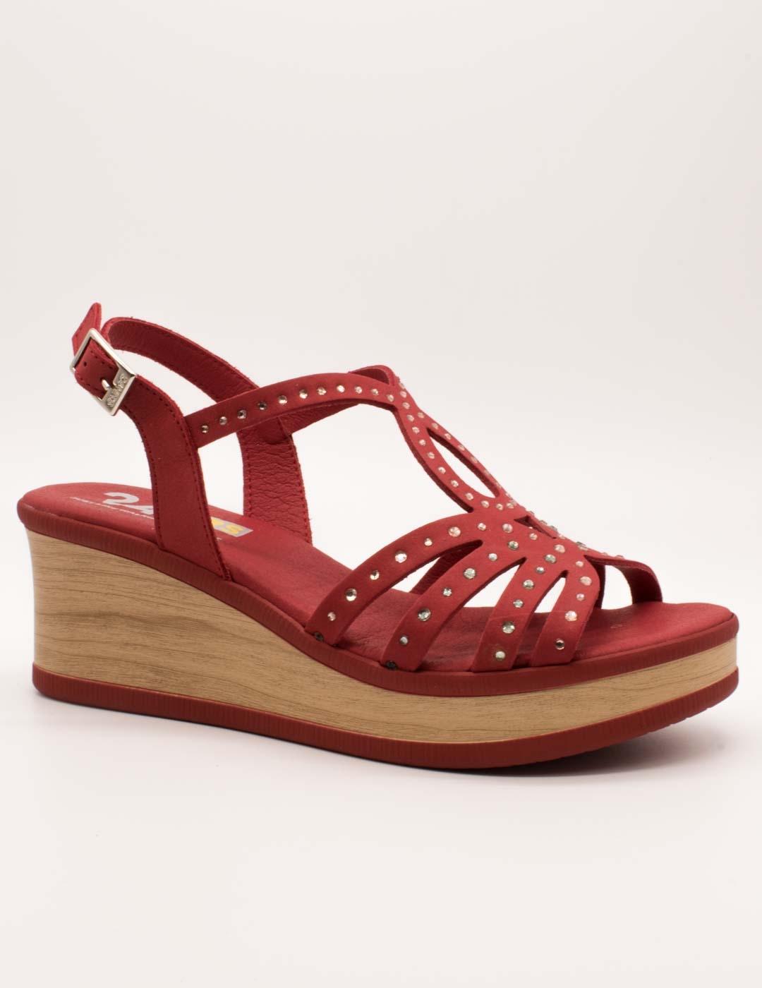 24HRS Sandalia  26792 Relax Cherry de Mujer